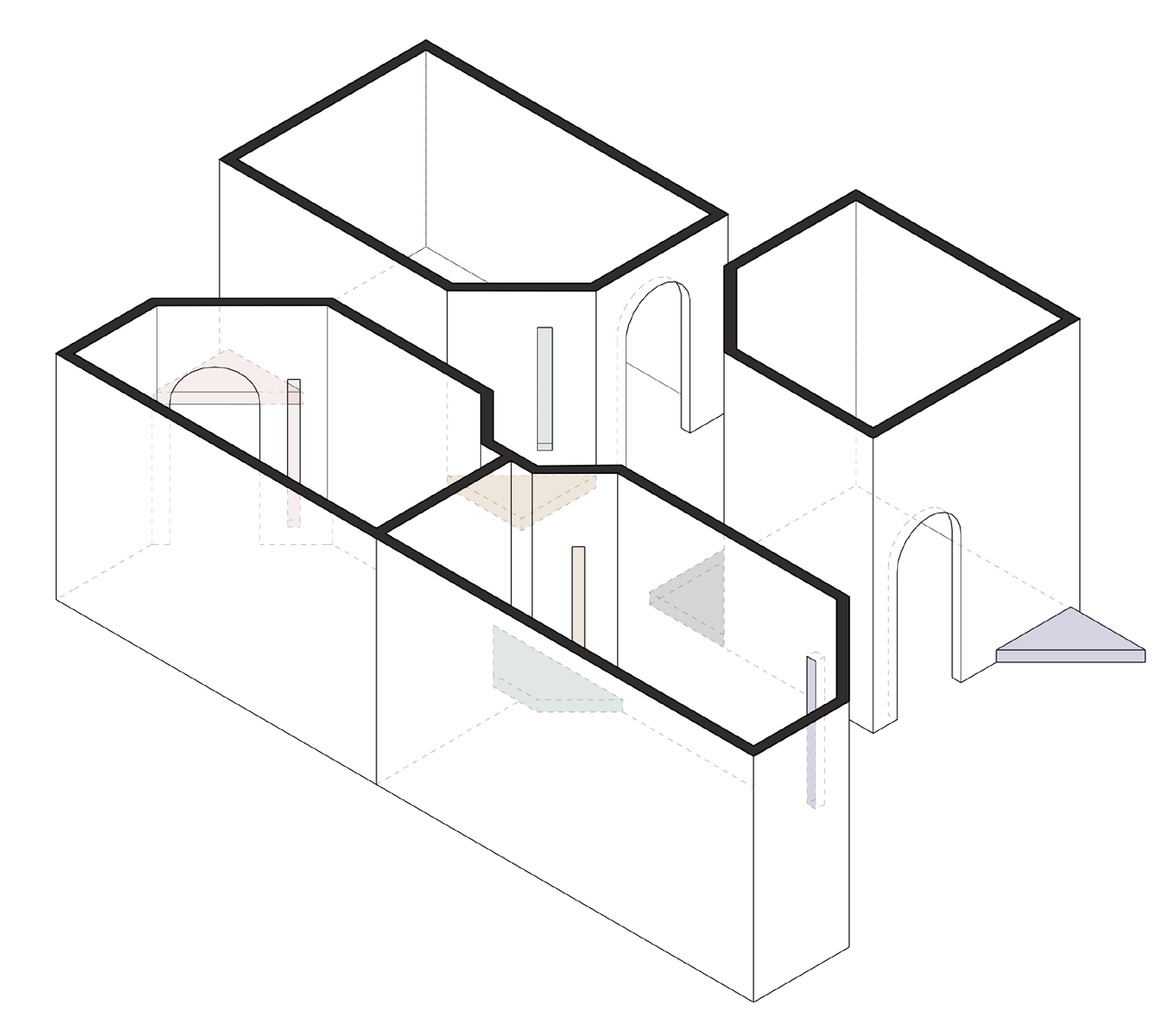 Private dining room assembly study