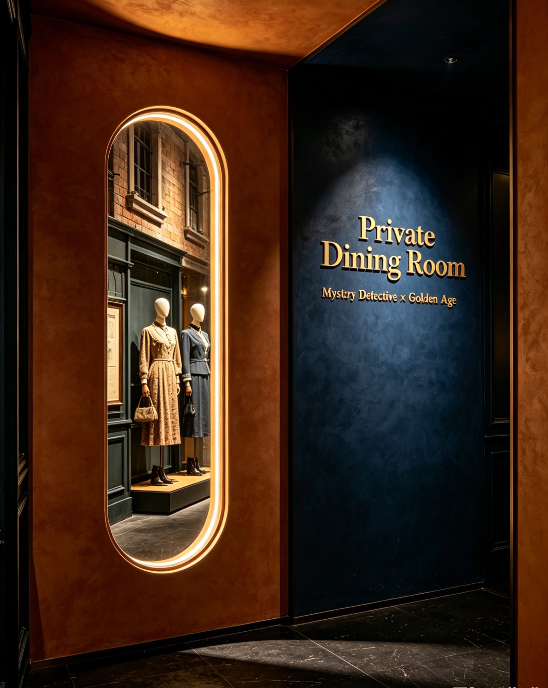 Private dining room entrance
