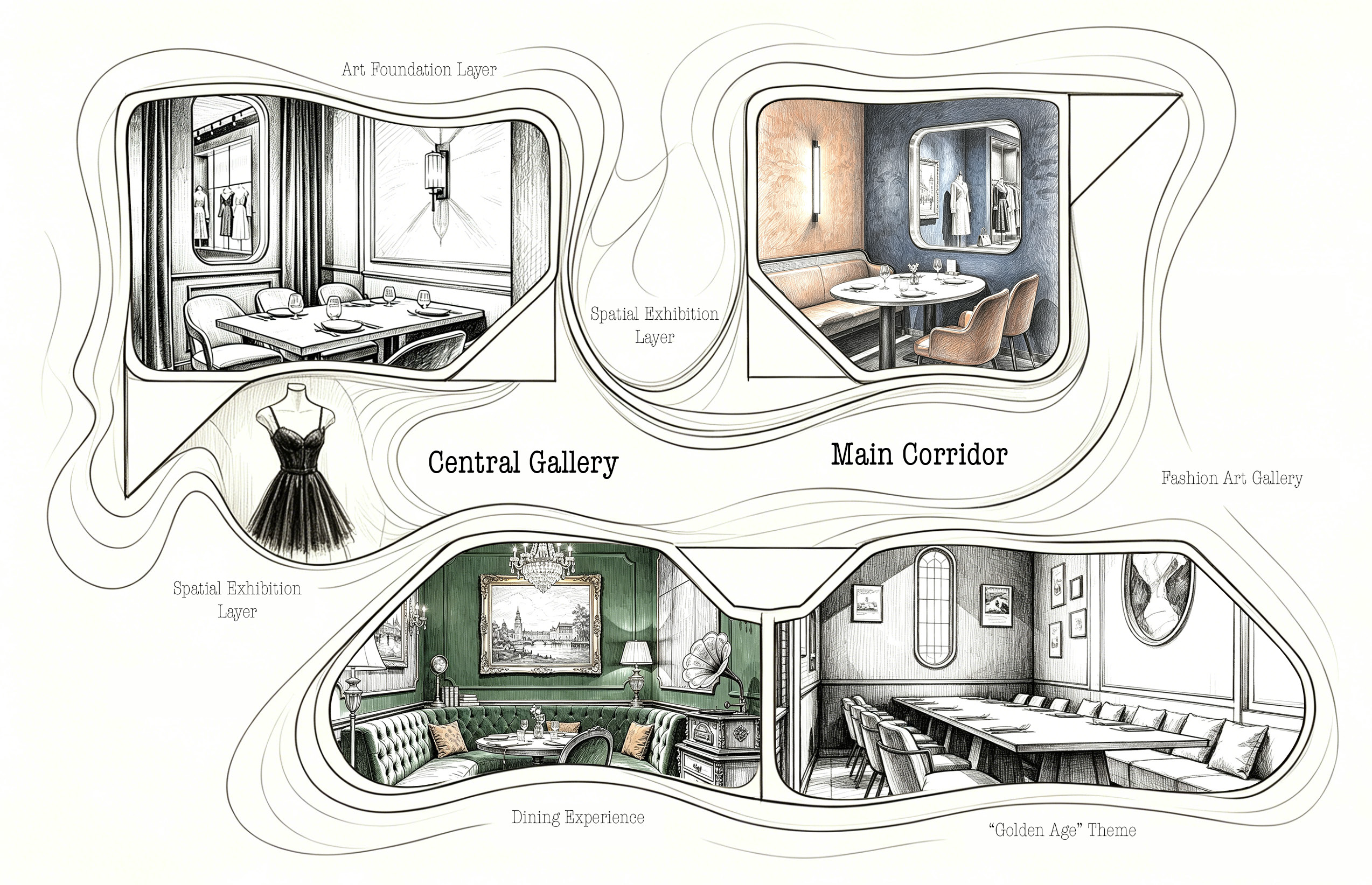 Spatial narrative collage