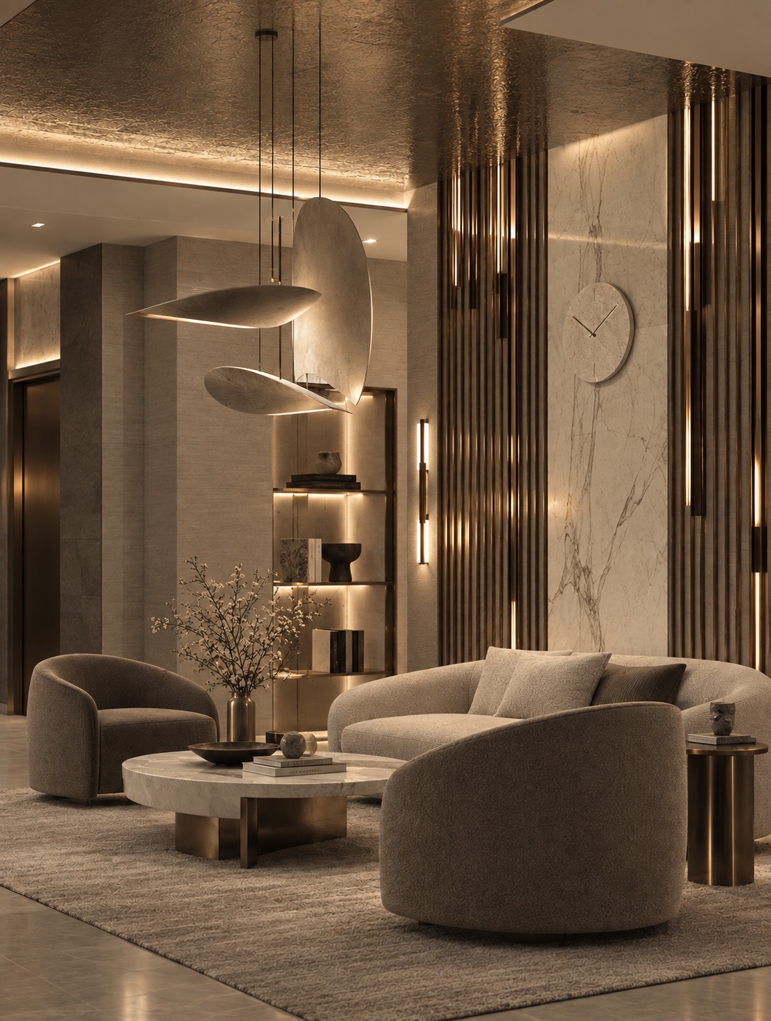 Lobby Lounge Rendering