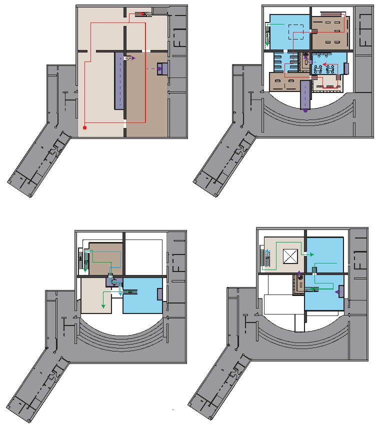 Museum floor plans