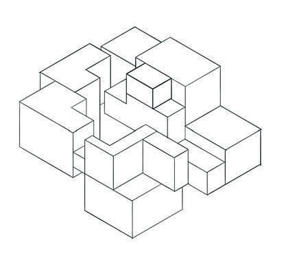 Box construction / volume study 1