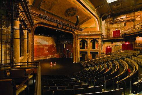 Existing theater / balcony